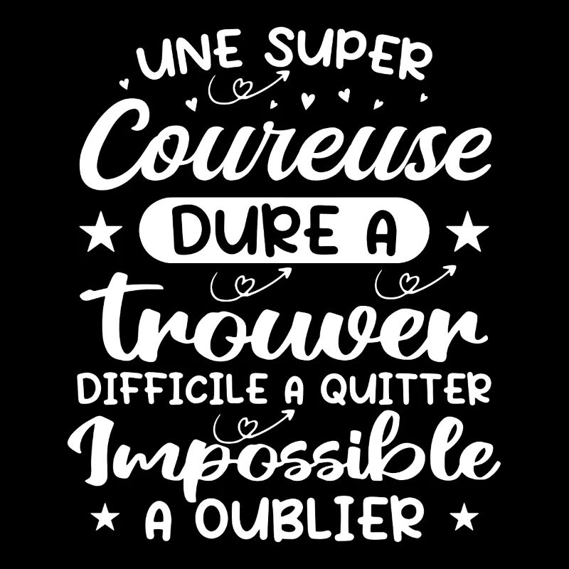 Une Super Coureuse - Cadeau coureuse