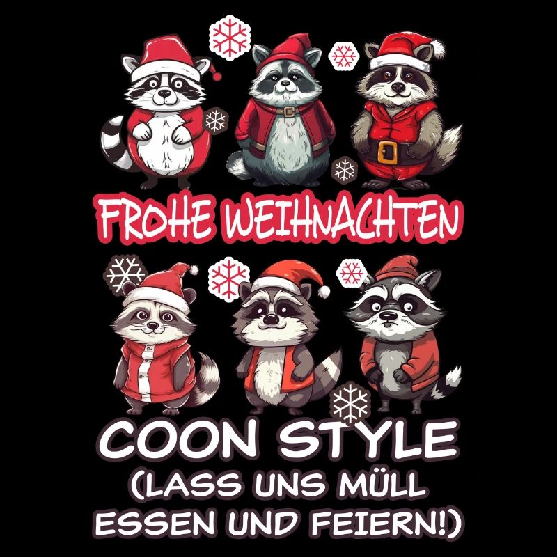 Frohe Weihnachten - Coon Style