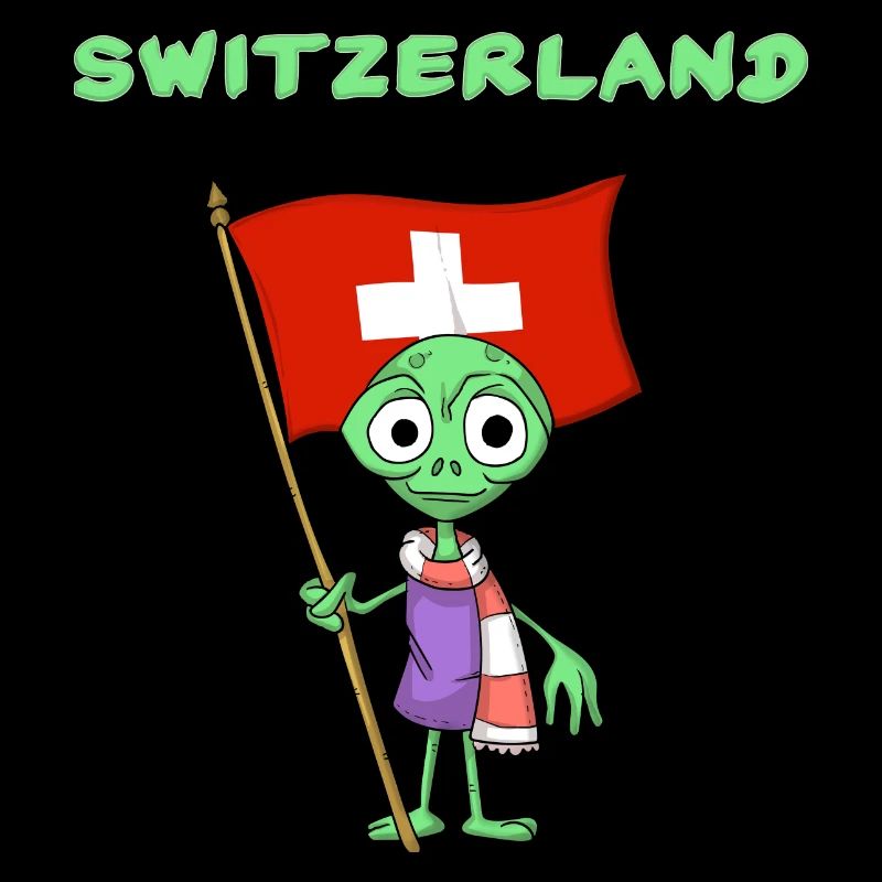 Schweiz Fan / Schweizer Aliens