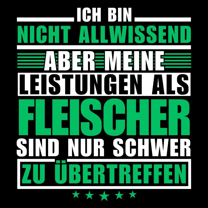Unübertroffene Leistung als Fleischer