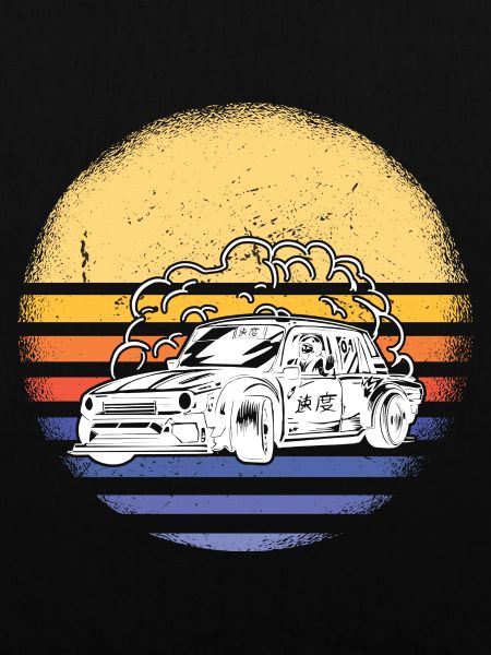 Sport Retro Sunset Drifting