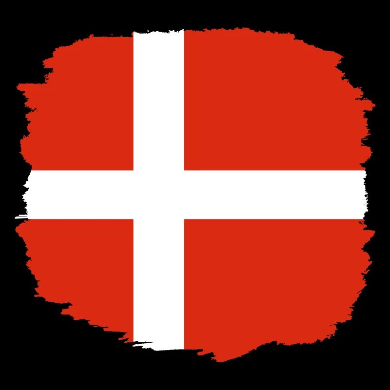 Drapeau Danemark Scandinavie Drapeau danois Voyage