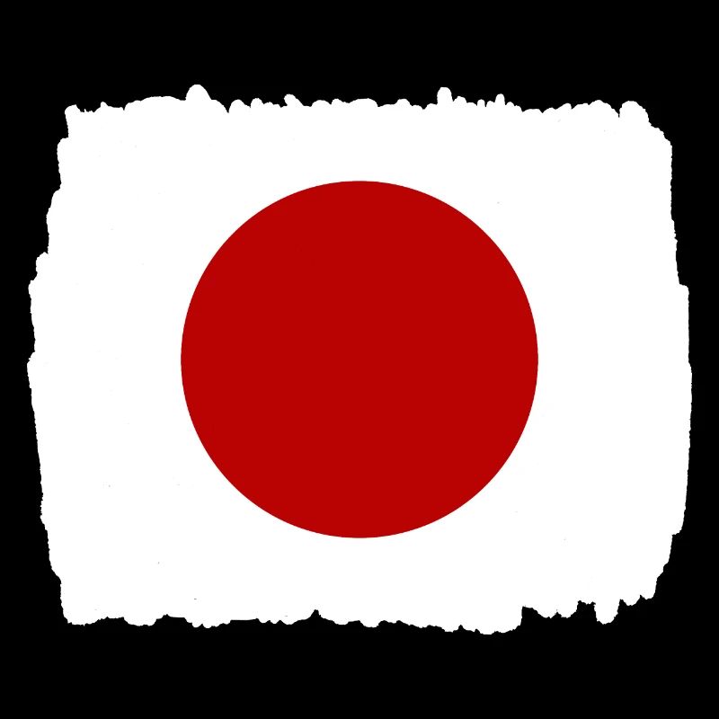 Drapeau du Japon utilisé Look Nihon Drapeau japonais