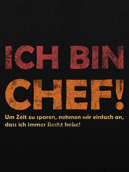 Ich bin der Chef