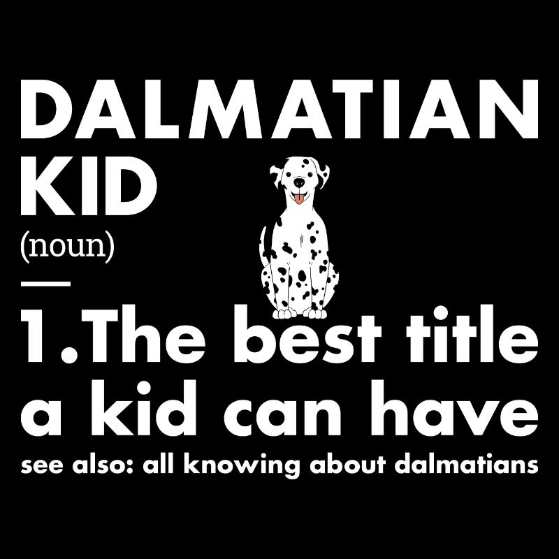 Définition de l’enfant dalmatien