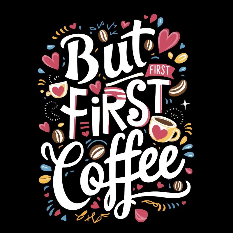 Lustiges Kaffeehemd Kaffeetasse Weihnachtsgeschenk