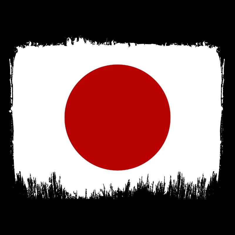 Drapeau du Japon utilisé Look Nihon drapeau japonais