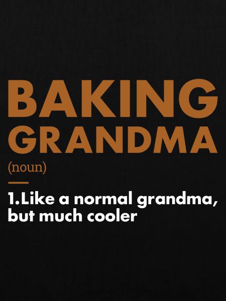Baker Grandma Definition Baking