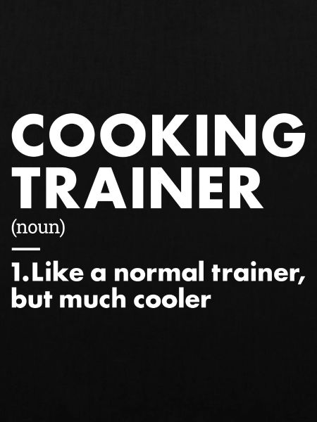 Cook Trainer Definition Cooking