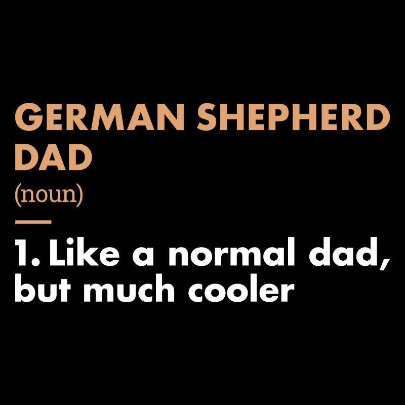German Shepherd Dad Definition