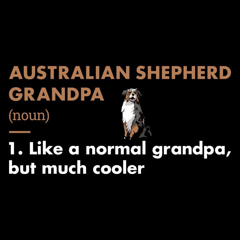 Dog Aussie Grandpa Definition