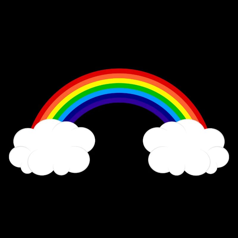 rainbow clouds