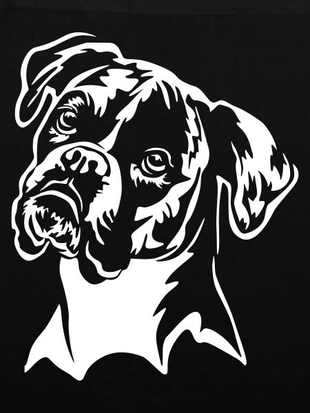 Boxer Kopf "Black Edition"
