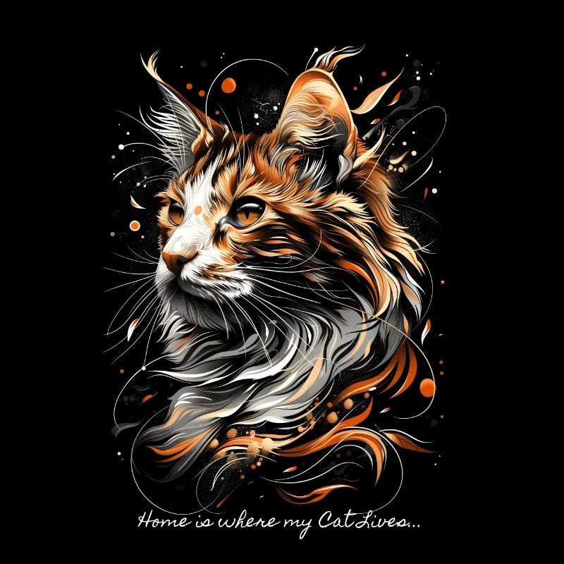 C’est à la maison que vit mon chat...