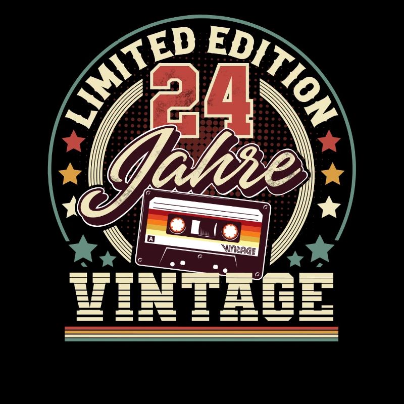 Cassette vintage du 24e anniversaire