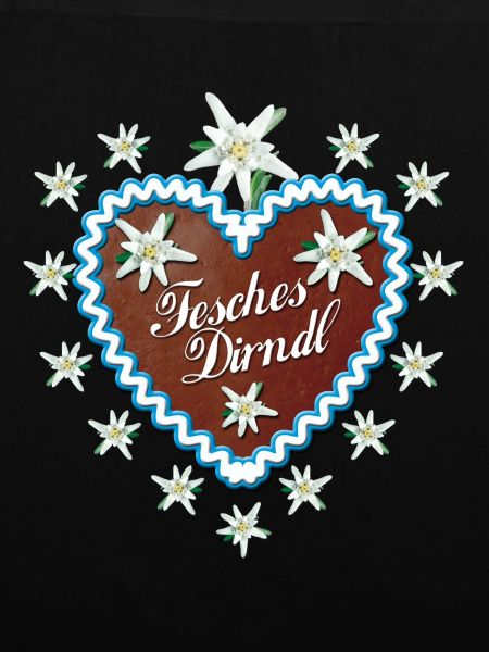 Lebkuchenherz Fesches Dirndl