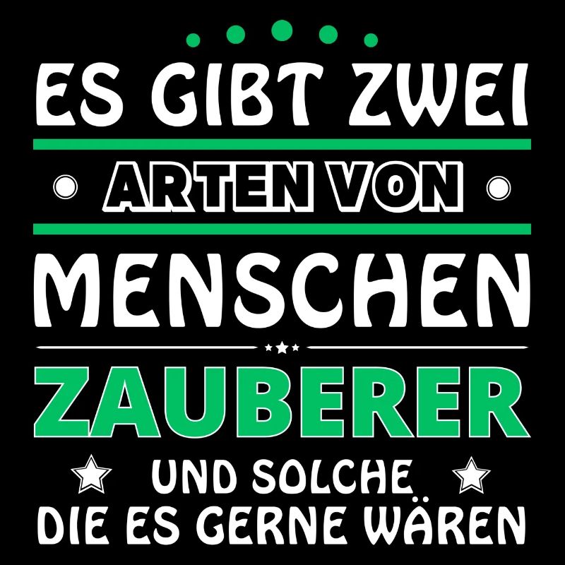 Zauberer Geschenk - zwei Arten von... Design