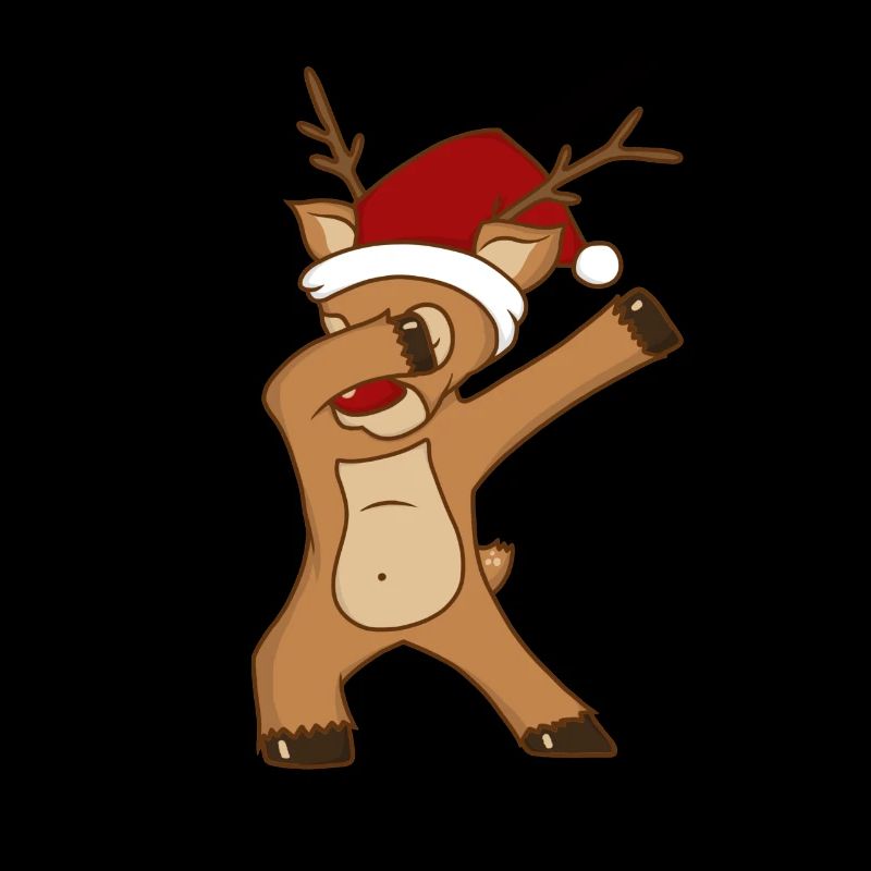 Dabbendes reindeer, reindeer, gift idea, comic