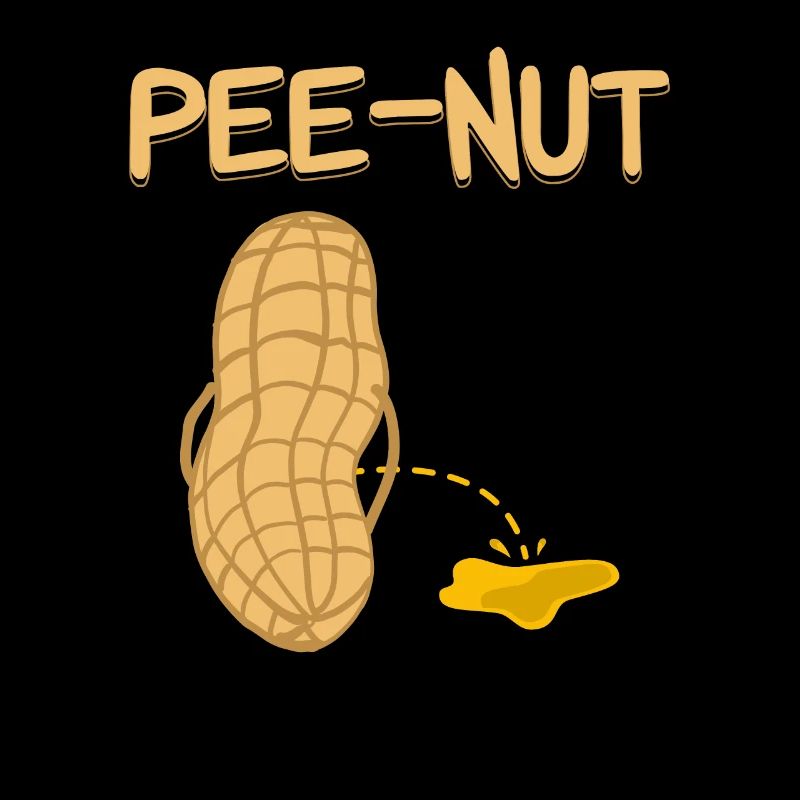 Pee nut - peanut - peeing peanut