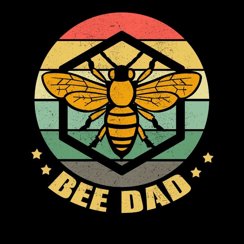 Bee Dad beekeeper beekeeping honey bees