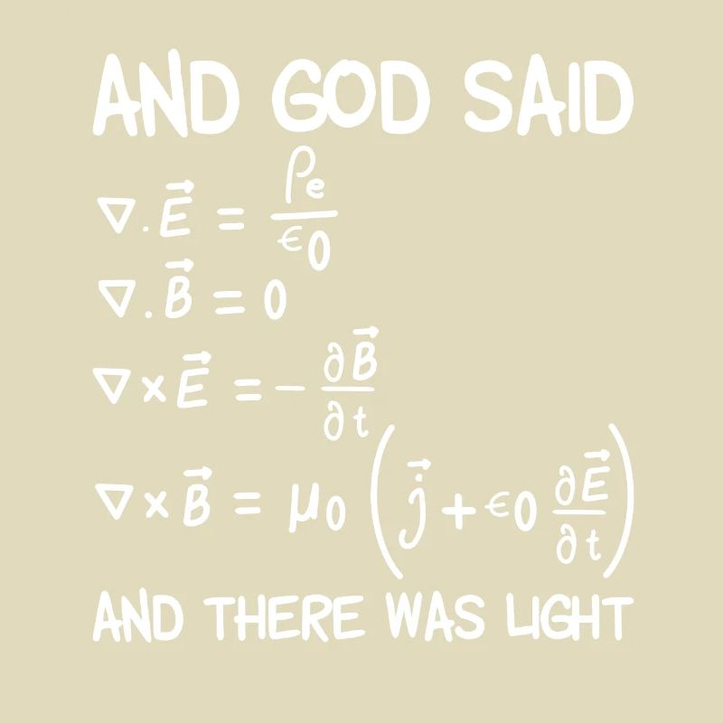 Maxwell equations physics gift electronics engineer