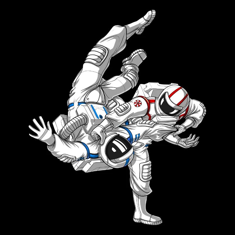 Astronaute de Jiu Jitsu