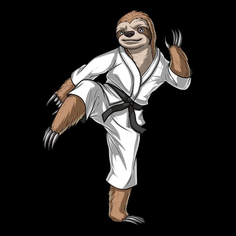 Faultier Karate