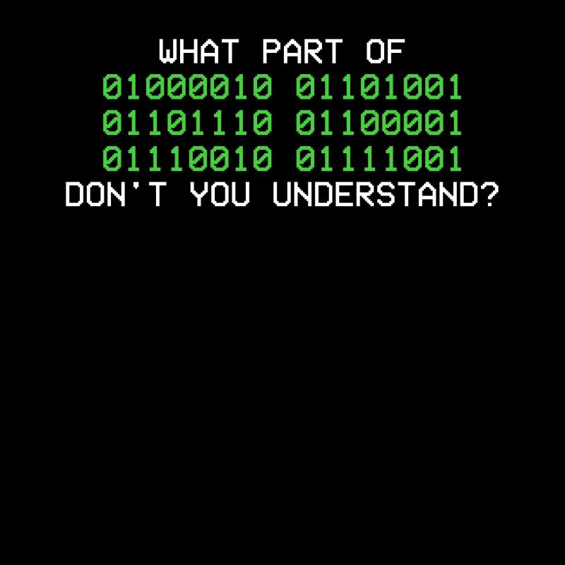 Binary code programmer informatics binary