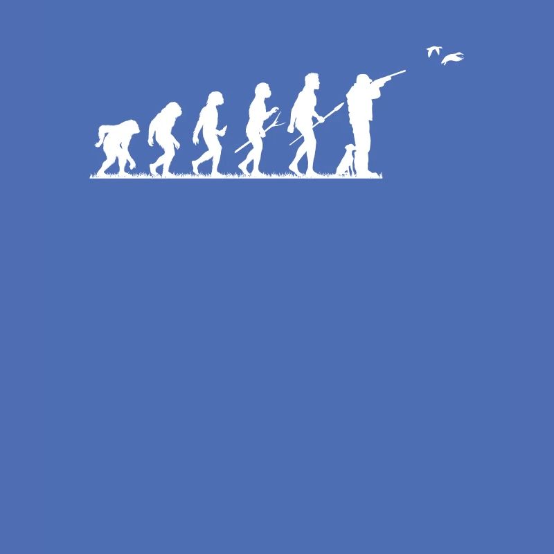 Jäger Jagd Evolution | Jagen Jägerin Geschenk