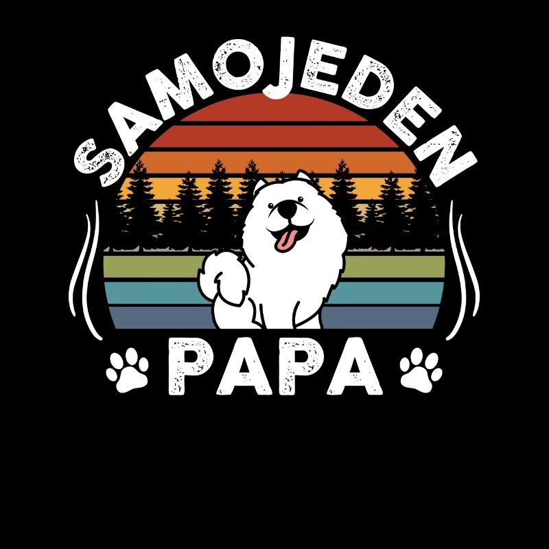 Samoyed Samoyed Papa Samoyed Dogs Gift