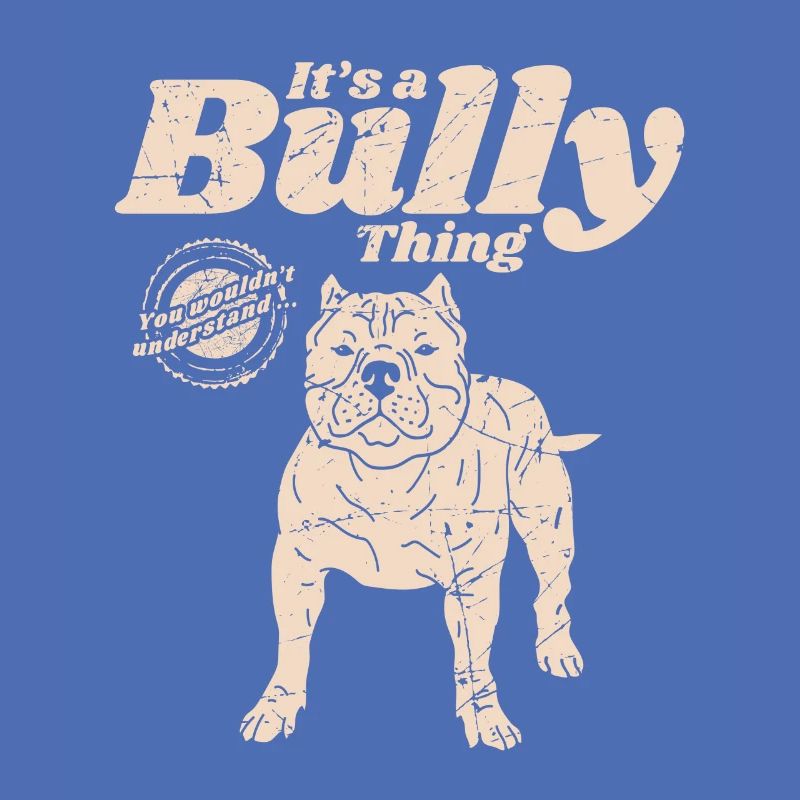 American Bully Hunde Hundebesitzer Geschenk