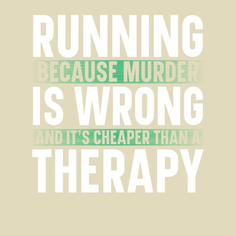 Running because murder is wrong