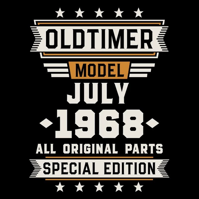 Oldtimer July 1968 Birthday Gift