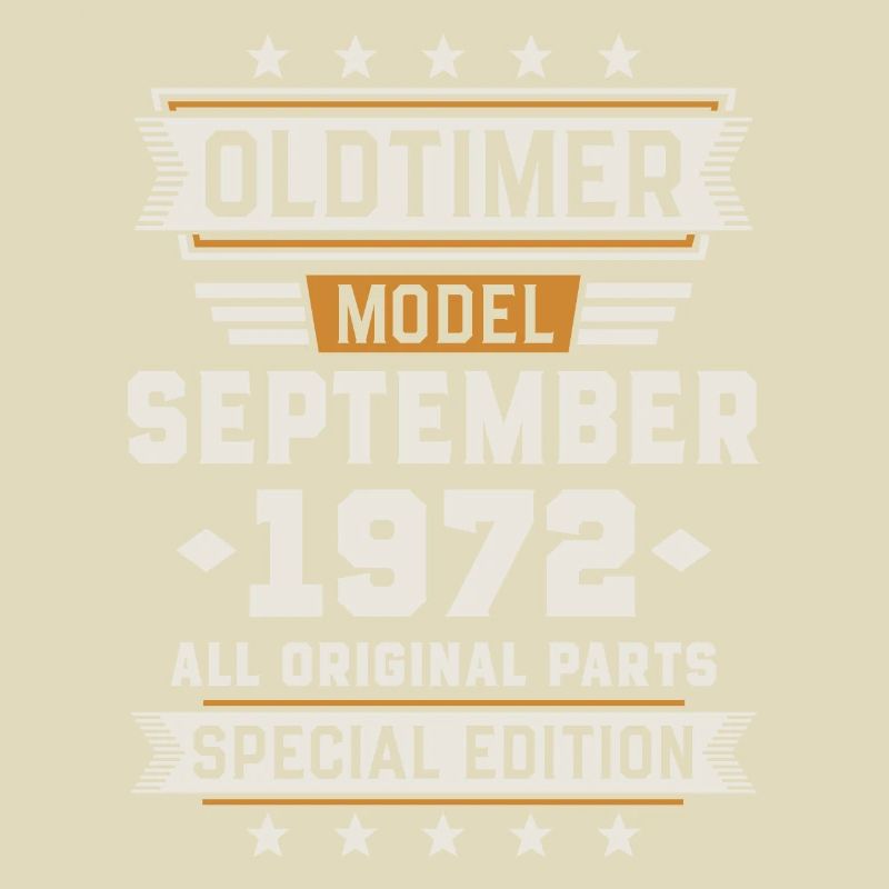 Oldtimer September 1972 Birthday Gift