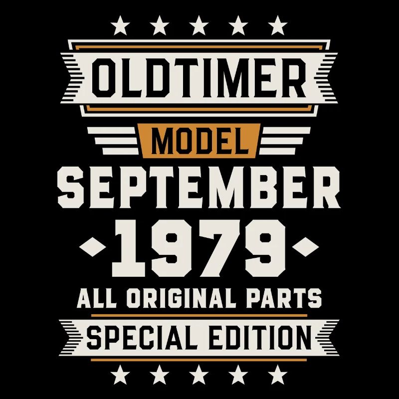Oldtimer September 1979 Birthday Gift