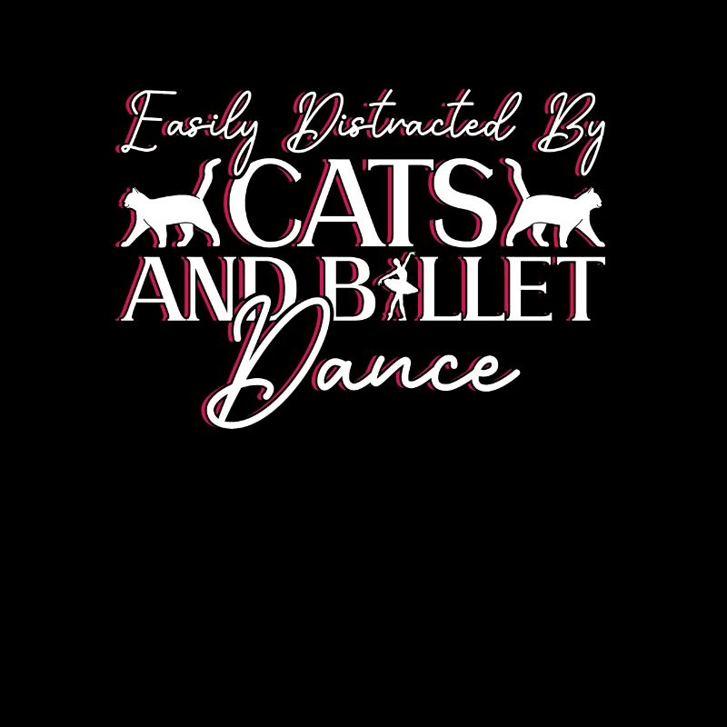 Easily distracted by cats and ballet dance