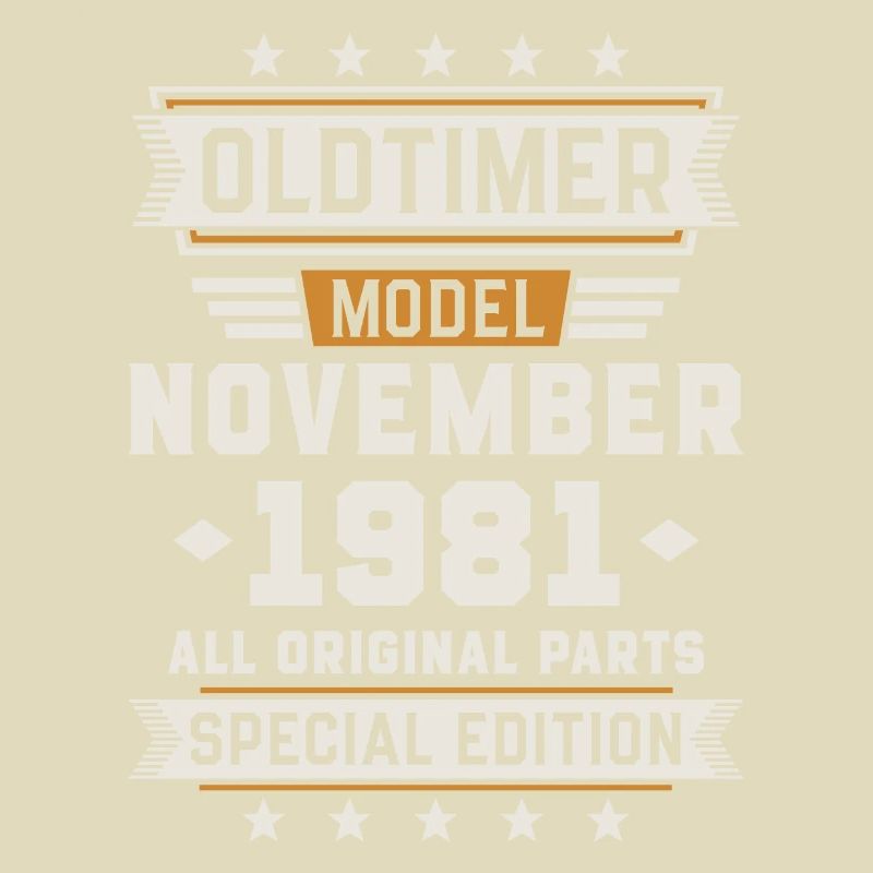 Oldtimer November 1981 Geburtstag Geschenk