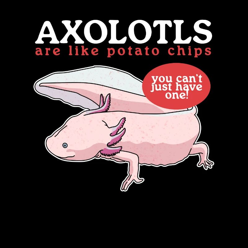 Axolotl Amphibiens à queue Axolotls Cadeau