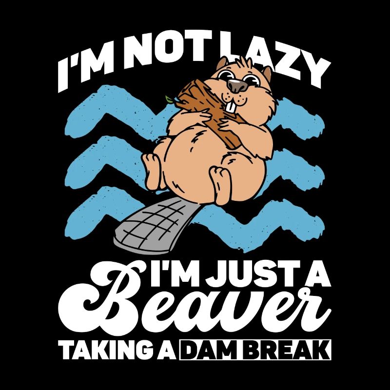 Biber Dam Break Pause - Lustiger Biber