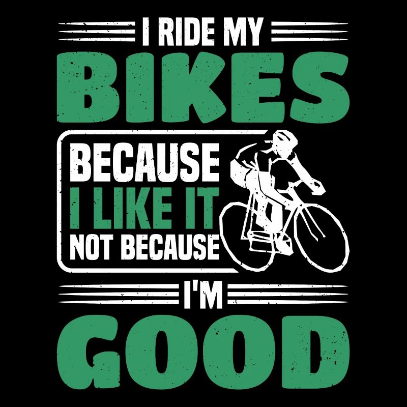 Je fais du vélo parce que ça me donne