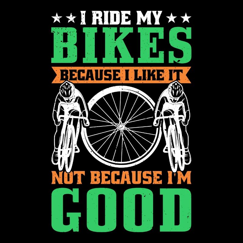 Je fais du vélo parce que je ne le fais pas