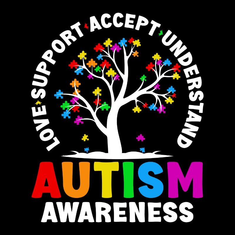 Love Support accept understand Autism