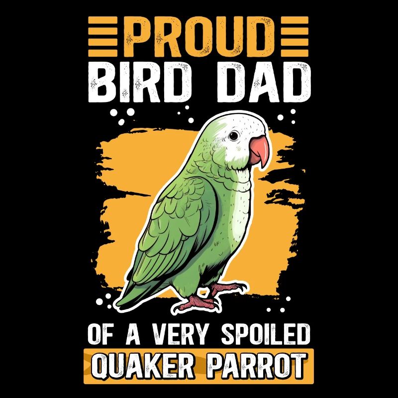 Monk Parakeet Parrots Dad Gift