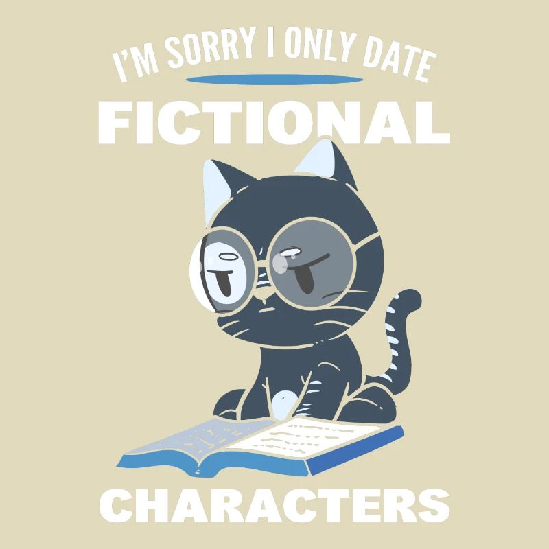 Cat Reading Book Reader