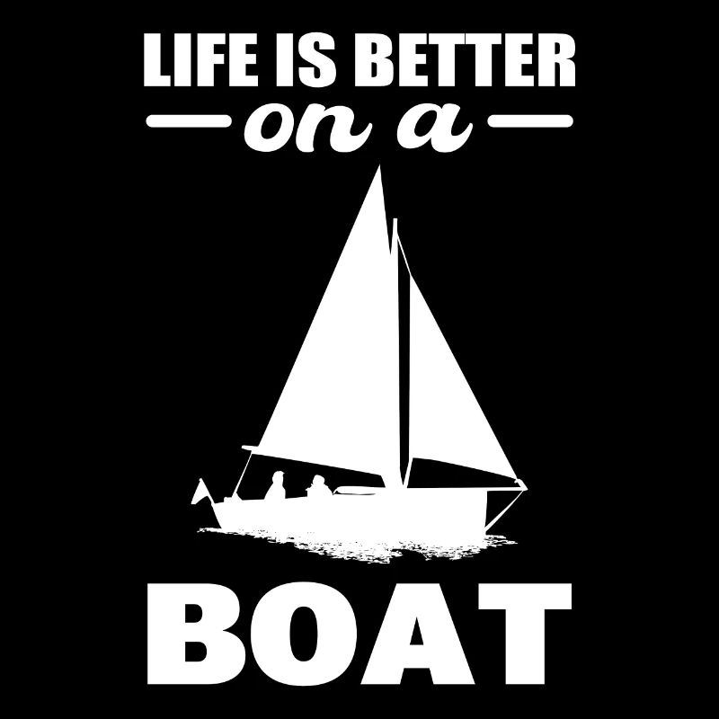 La vie est meilleure sur un commandant de bateau
