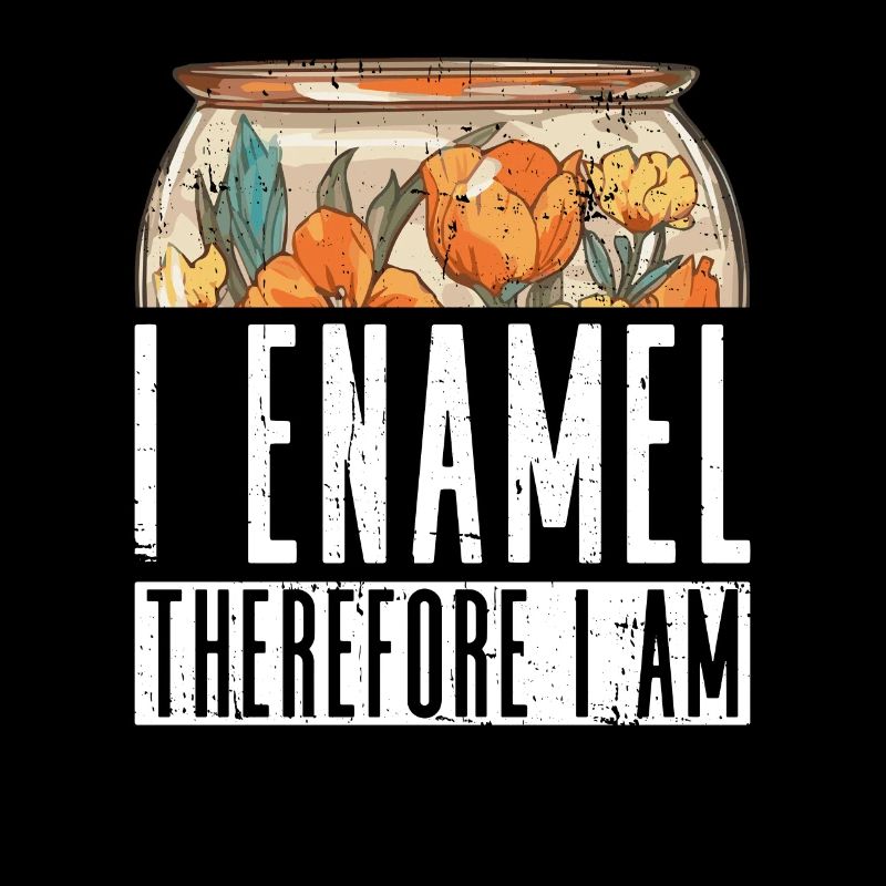 Ich emailliere, also bin ich - Emailliertes Glas