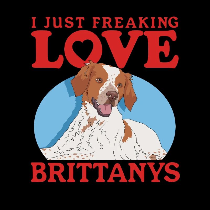 Brittany Spaniel Breton Pointing Dog Gift