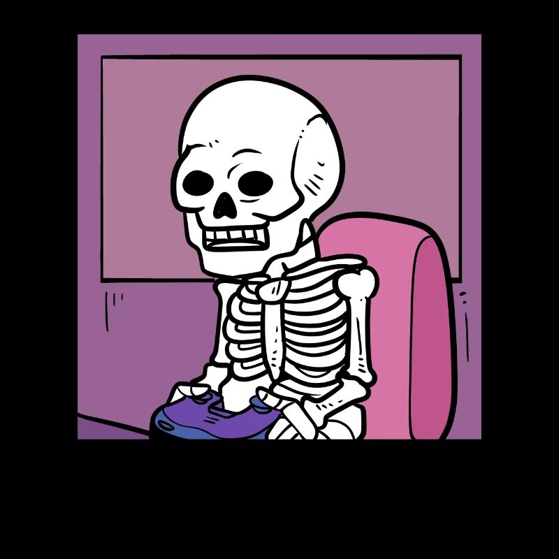 Gamer Skelett