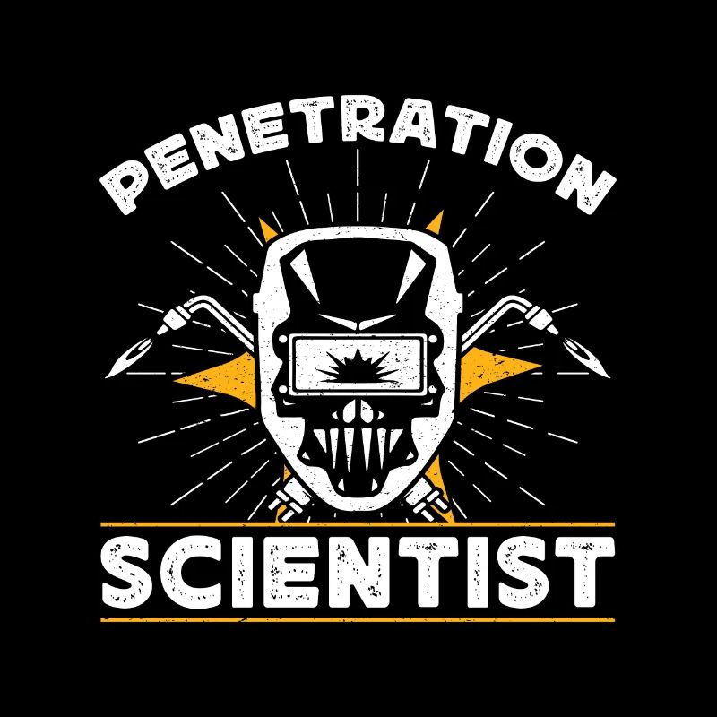 Penetration Scientist Distressed Weld Gift ideas