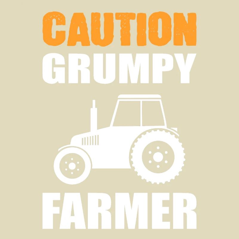 Caution Grumpy Farmer Bauer